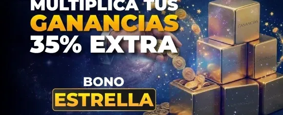 Bono de Bienvenida 100% Extra banner
